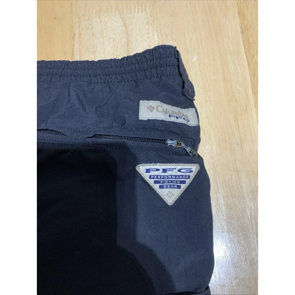 Columbia Shorts Mens 2XL Black‎ PFG Omni Shade Outdoor